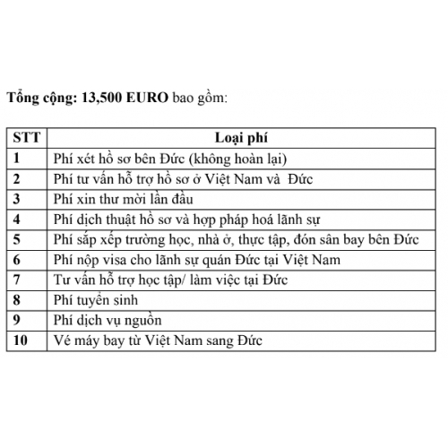 IV. Chi phí dịch vụ